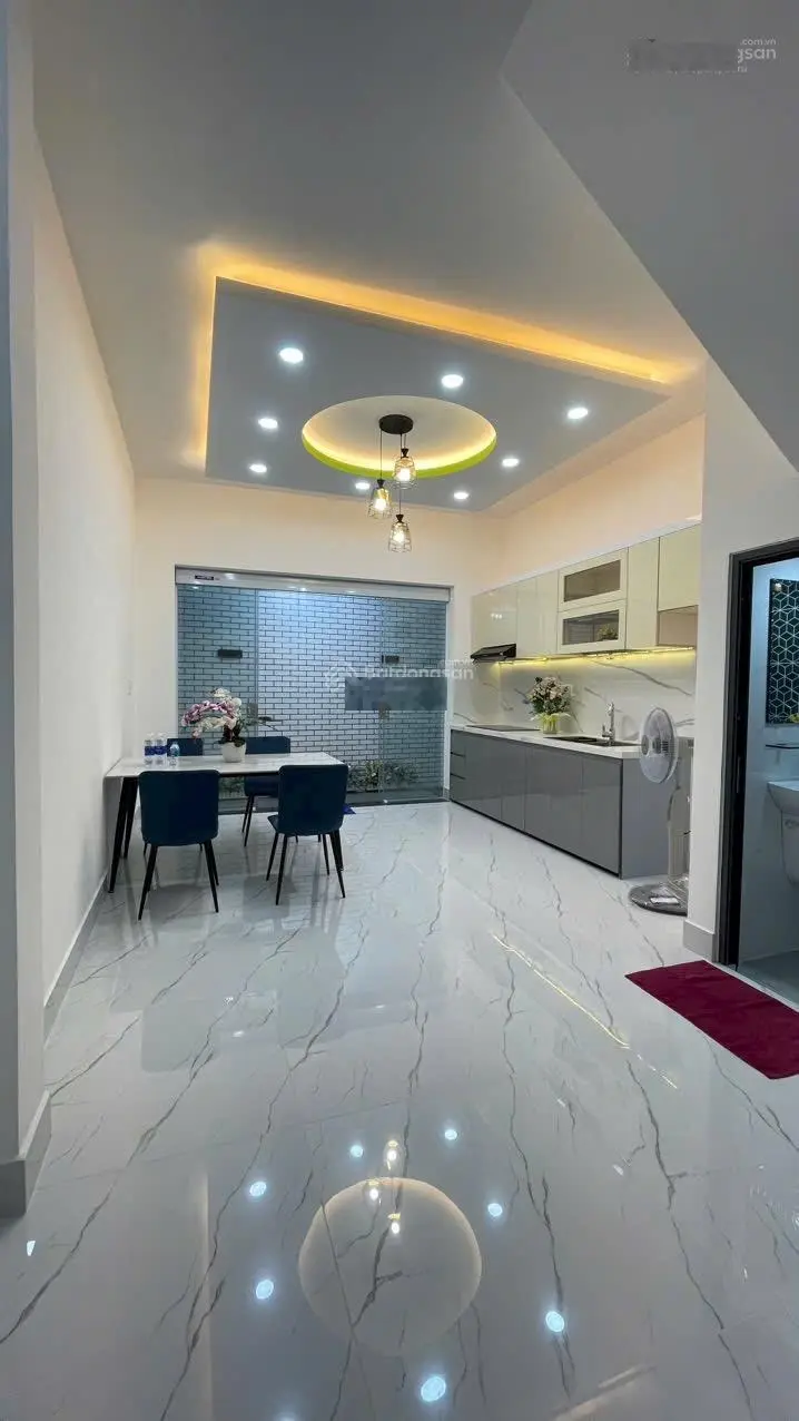 Bán nhà HXH 8m có lề láng nhựa sạch đẹp 4 tầng DT: 55m2 3PN 3wc Trương Văn Thành, Hiệp Phú, Q9
