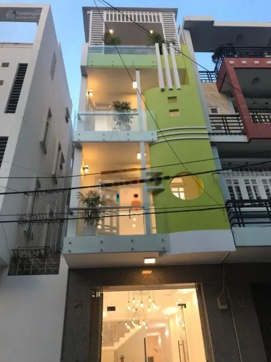 Q6, Bán nhà mới xây HXH Mai Xuân Thưởng, DT 3.5x18, Trệt 4 lầu, 8.6 tỷ