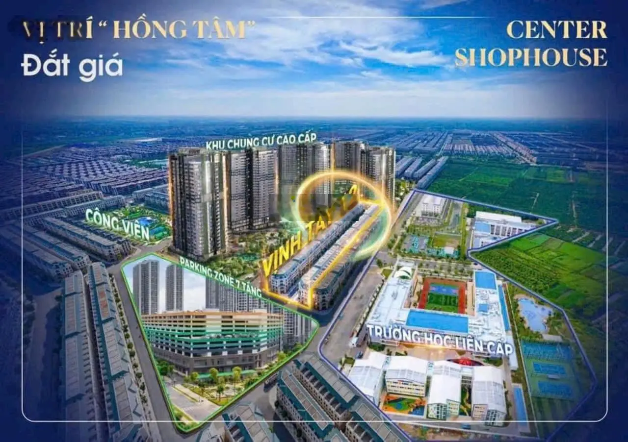 Vịnh Tây khẳng định vị thế đối diện 3 toà chung cư đầu tư kinh doanh chỉ có thắng