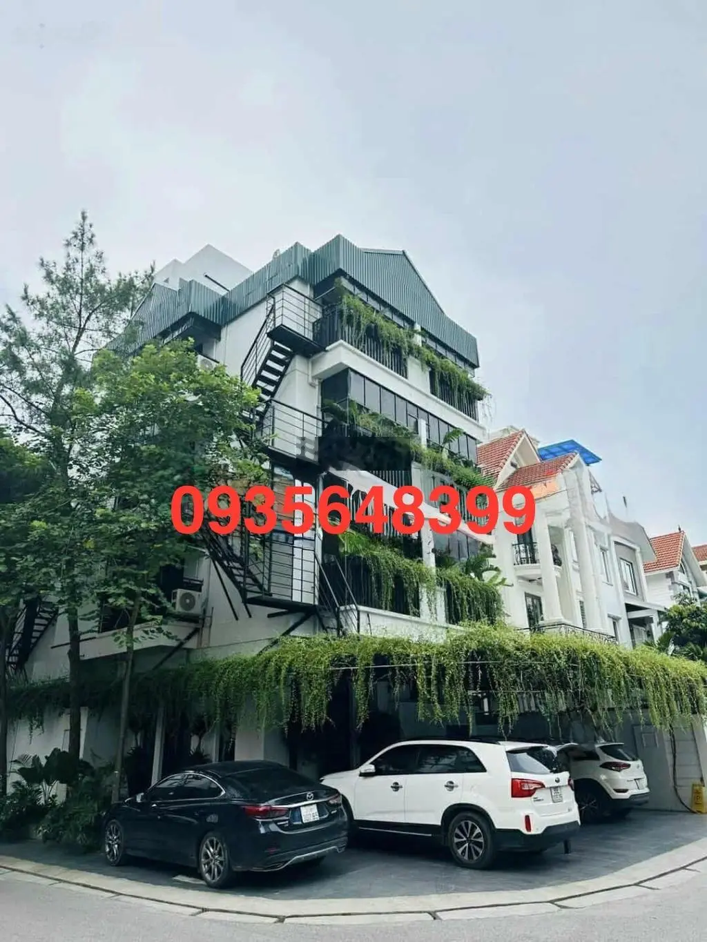 Hàng độc nam từ liêm - biệt thự đơn lập.lô góc 3 mặt thoáng - view công viên.thang máy