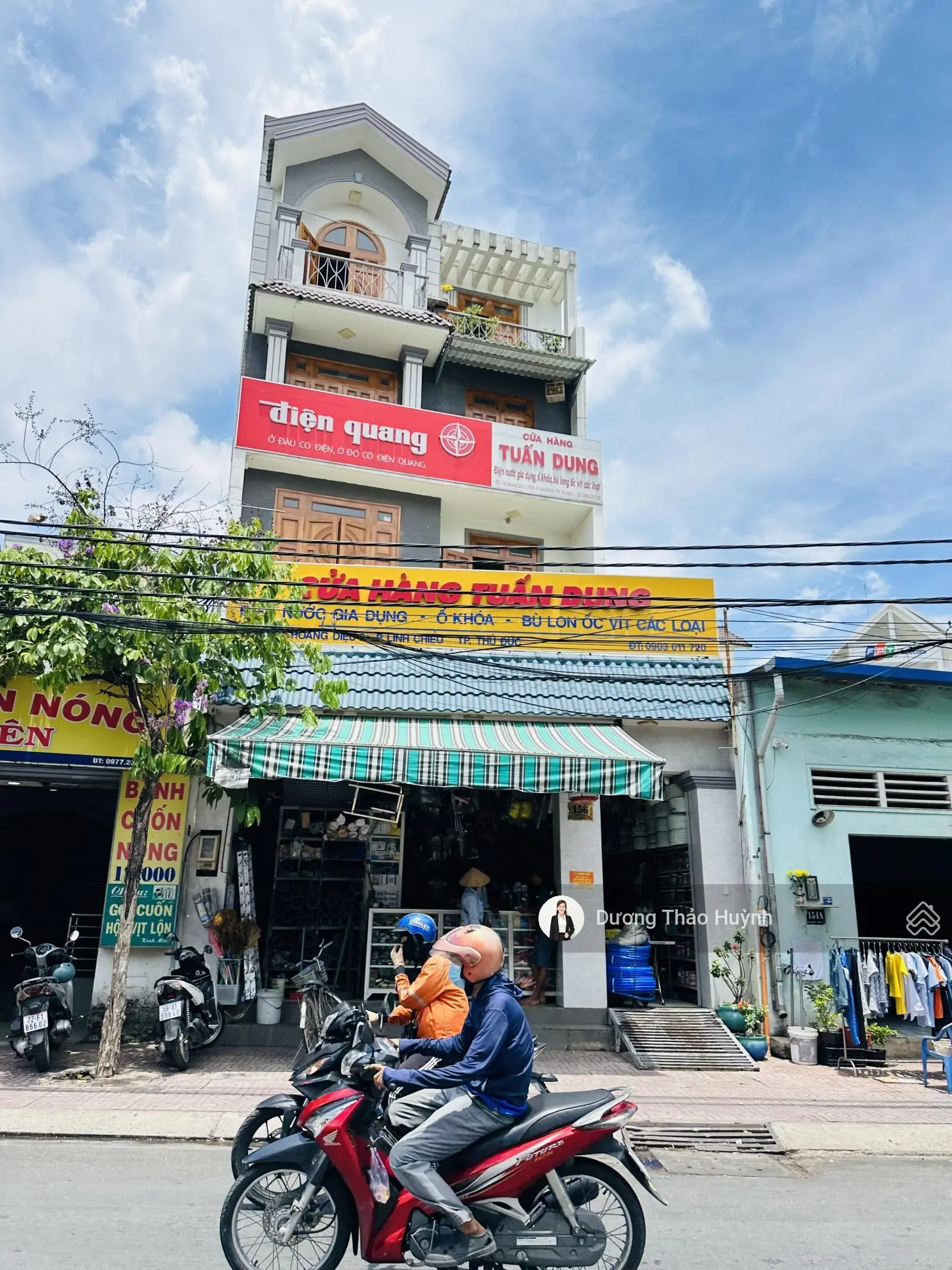 Mặt Tiền Kinh Doanh HOÀNG DIỆU 2, LINH CHIỂU -258m2= 8*33- Thu nhập 60tr/thg - Xây đc Hầm bề thế