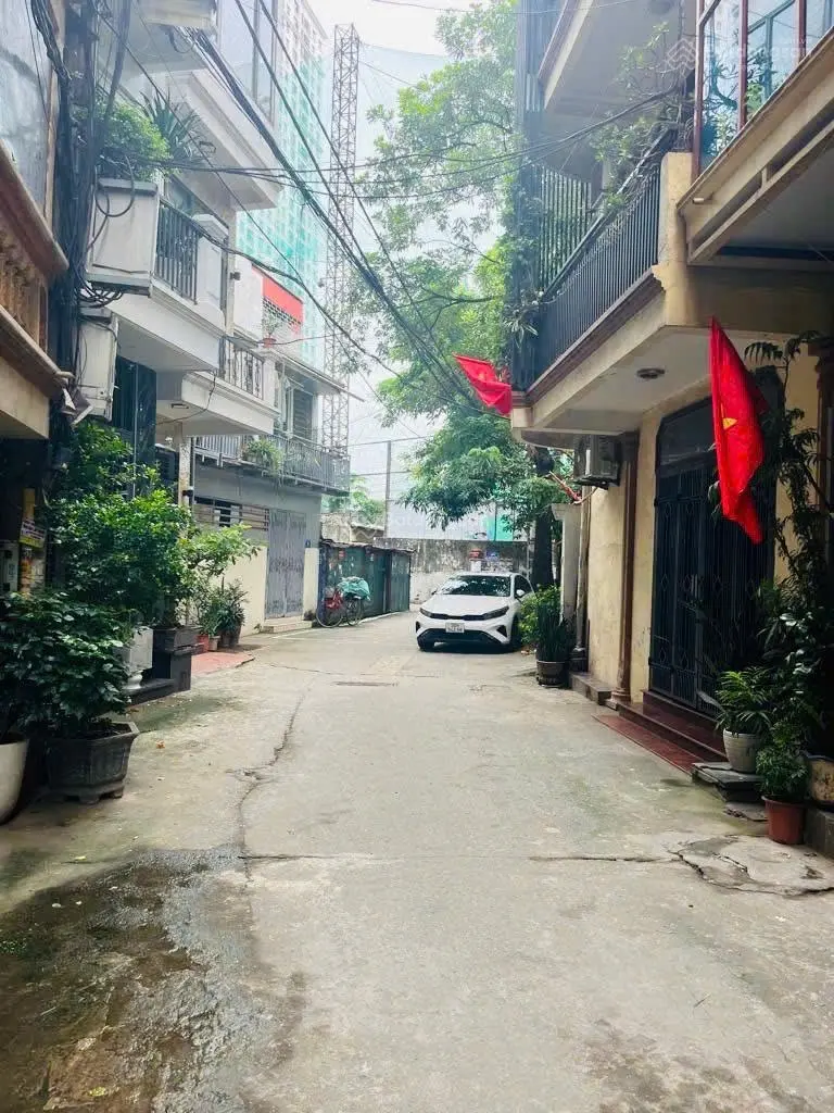 Mua đất tặng nhà nội thành Hà Nội. Đại Từ, 54m2, ngõ ô tô tránh, 5,45 tỷ (Rẻ hơn Hoài Đức đấu giá)