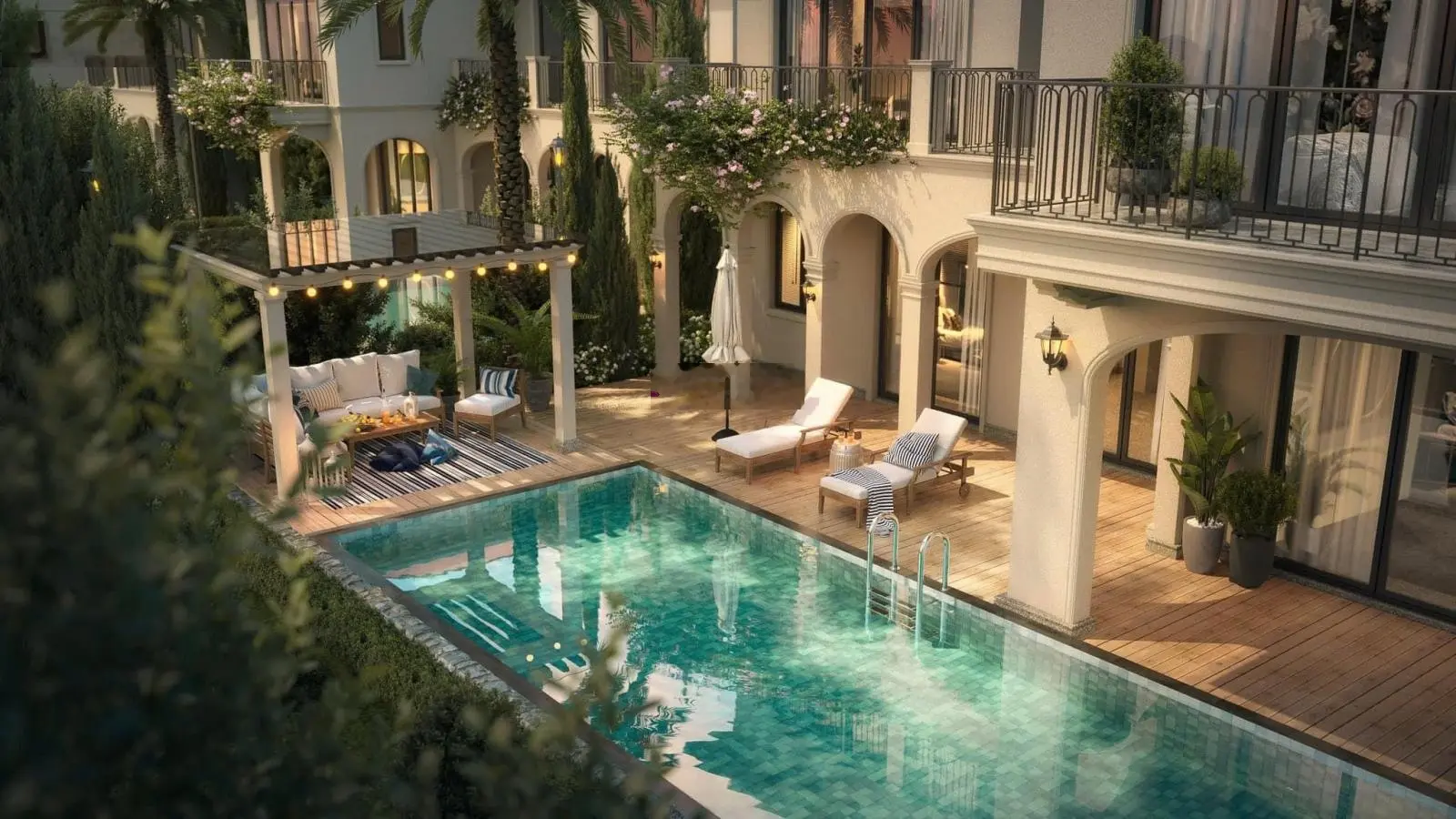 Dinh thự Park Village Hoạ Phẩm Châu Âu Tặng Ngay Mercedes chiết khấu 2,3 Tỷ, TT nhẹ nhàng 2 năm
