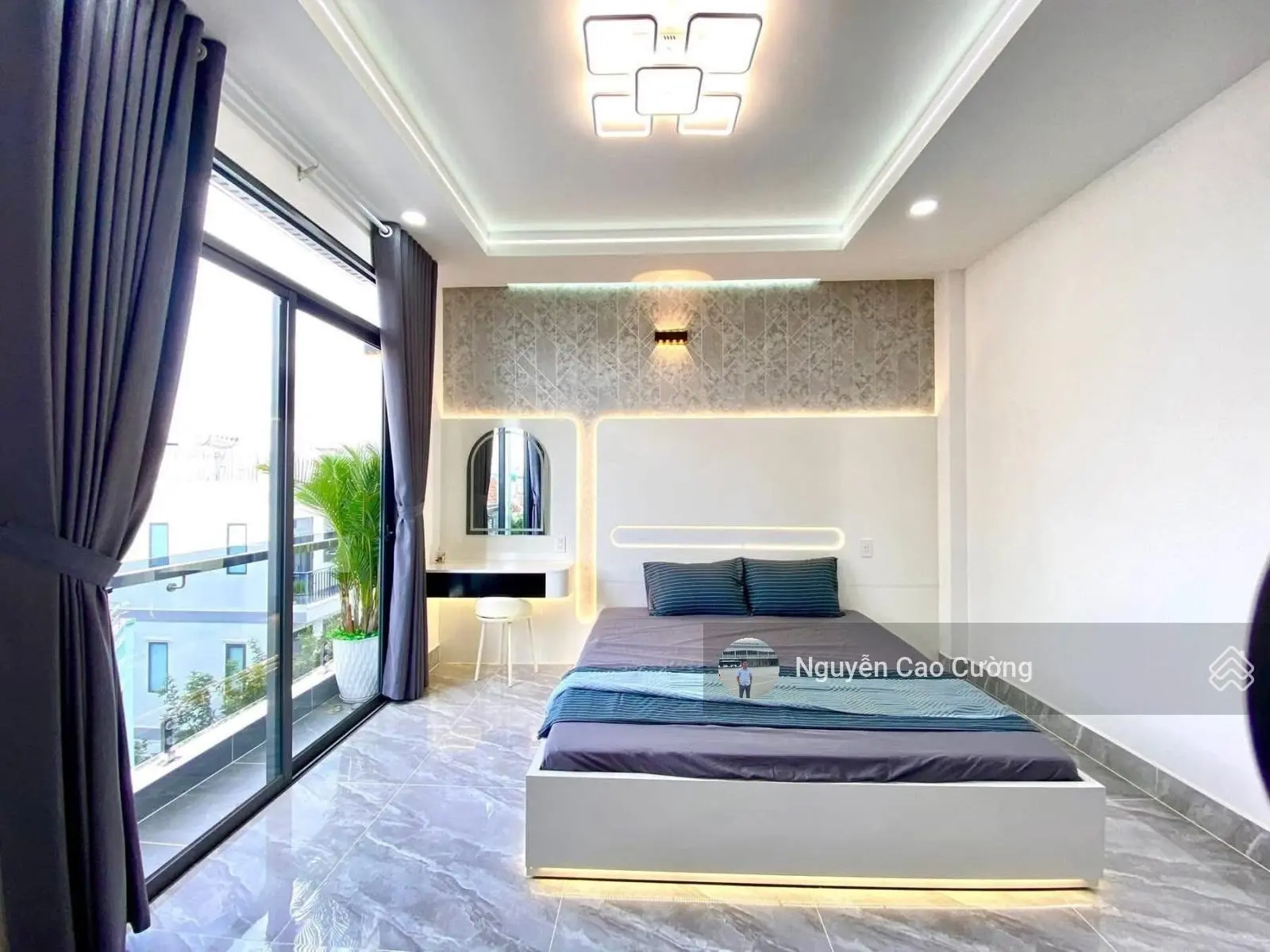 Nhà phố mới full nội thất 5x12m 1 lửng 3 lầu hẻm 6m Lê Thị Riêng, Thới An, Q12