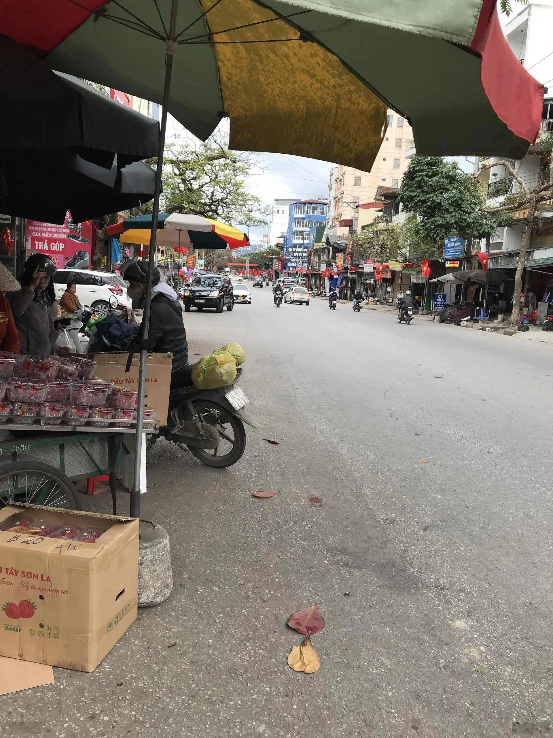 Bán nhà 3 tầng DT 91,4m2 đường Nguyễn Thái Học, P. Trần Phú, TP. Hà Giang gần chợ Lớn TP. Hà Giang