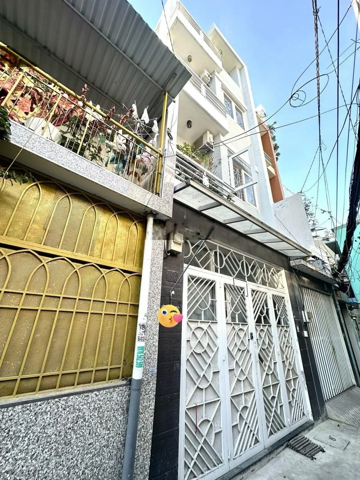 Nguyễn Văn Đậu, P5 - 42m2, 4 tầng, 5PN - DTSD 154m2 - hẻm trước nhà 4m - giá 7.5 tỷ