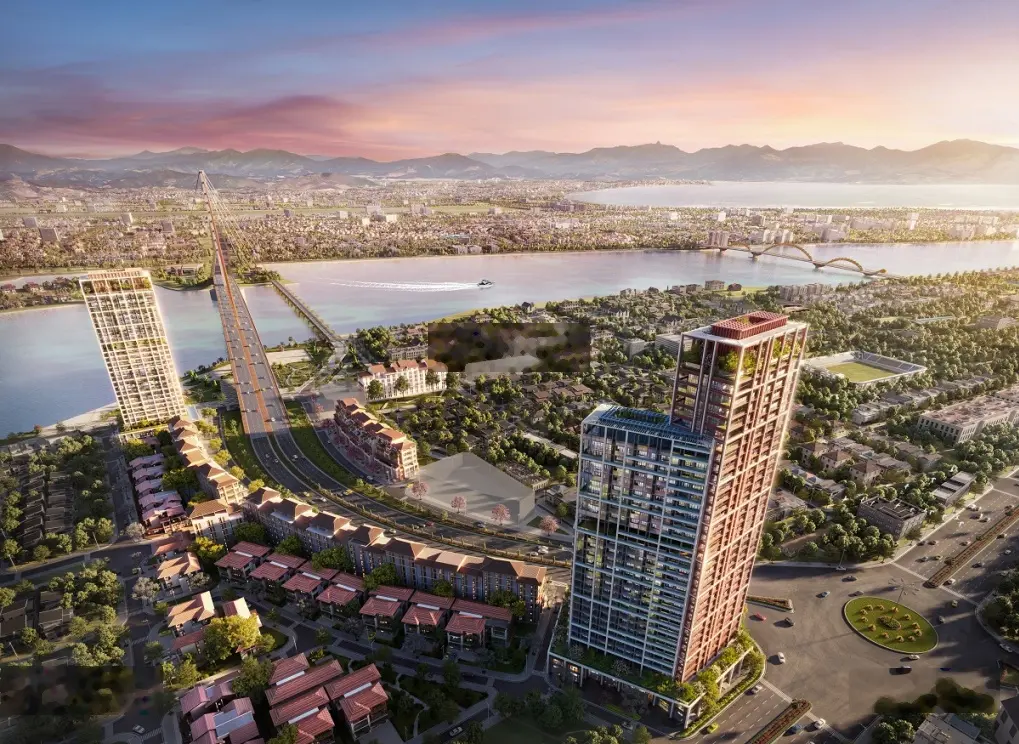 Sun Group mở bán Shophouse Khối đế 2 tầng view sông Hàn Sun Ponte - Cosmo - Symphony Đà Nẵng