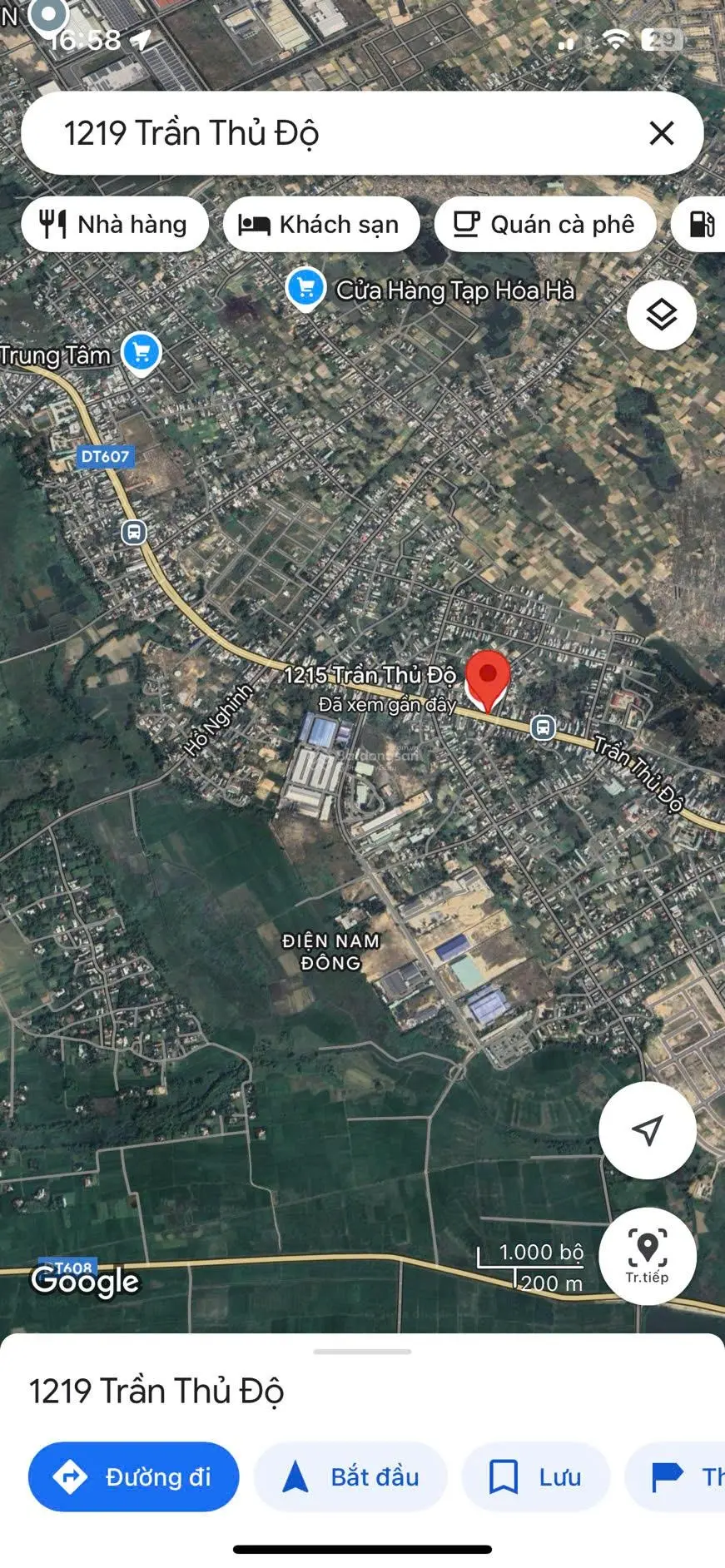 Tôi chính chủ cần bán lô đất mặt tiền Trần Thủ Độ diện tích 144m2 cho thương lượng