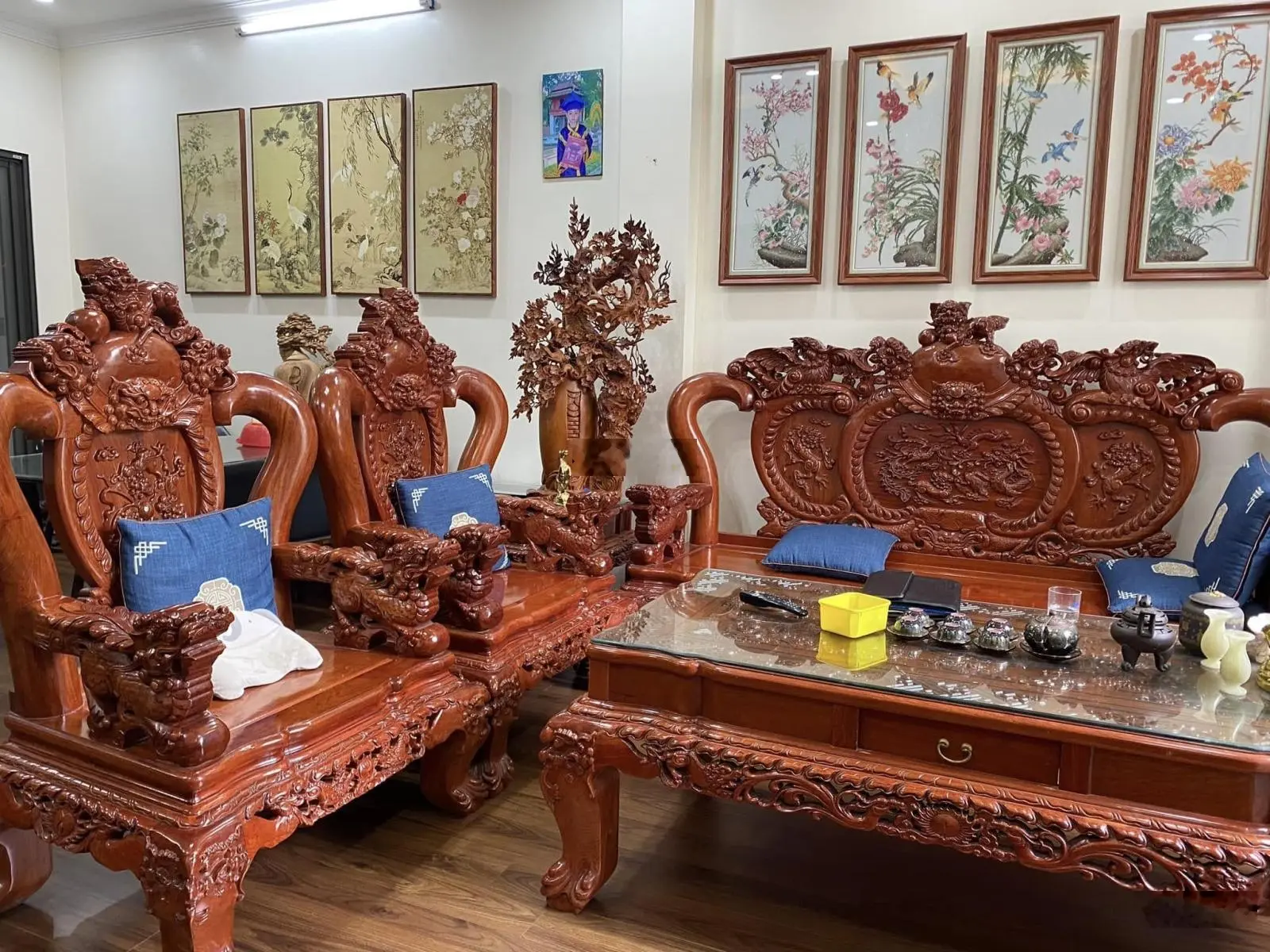 Bán nhà vạn phúc 50m2x7t, mt5m, thang máy, phân lô, ô tô tránh, dân xây, full nội thất giá 17.5 tỷ