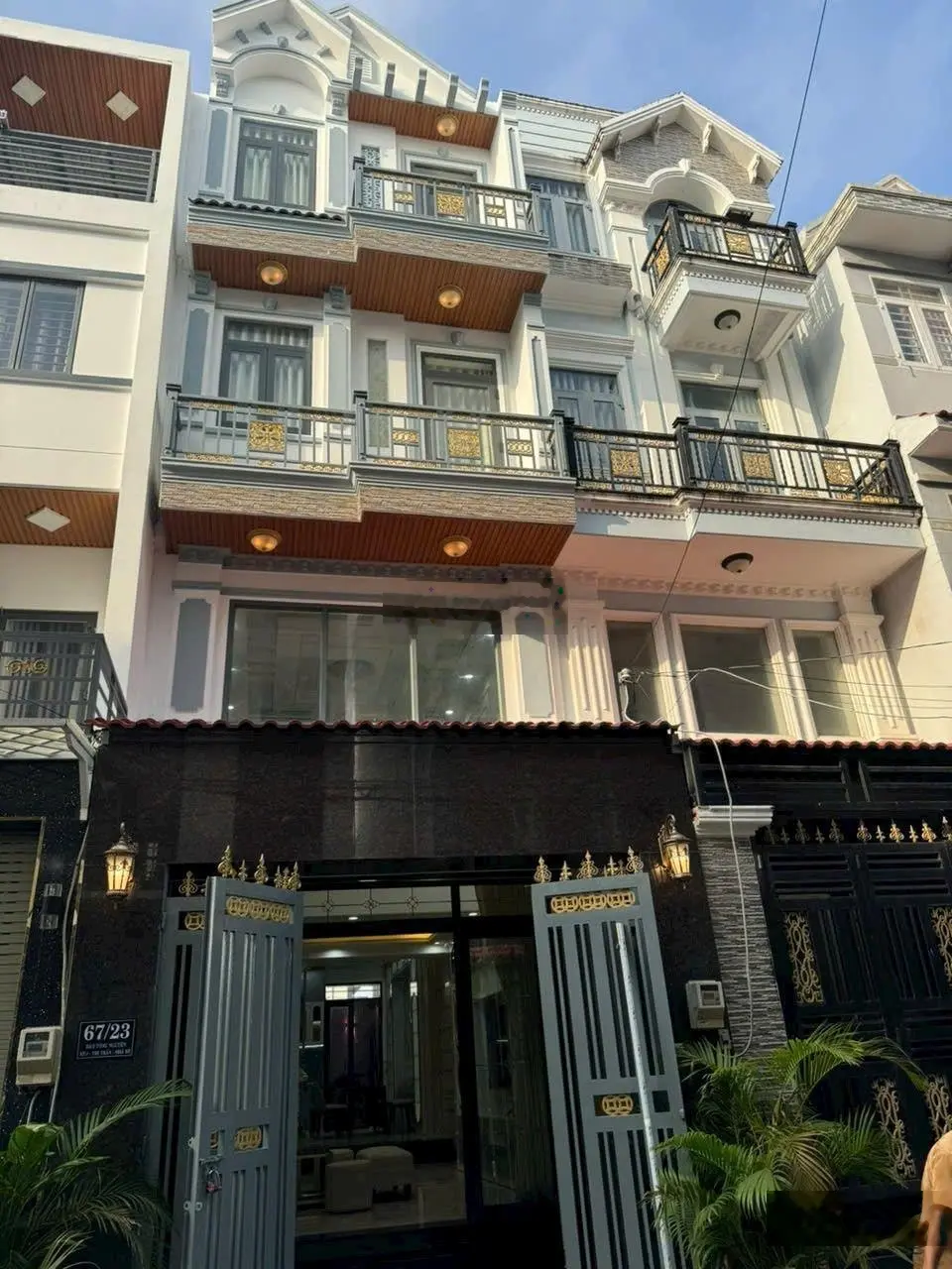 Nhà đẹp 4 lầu hxh 6m đường đào tông nguyên - thị trấn nhà bè