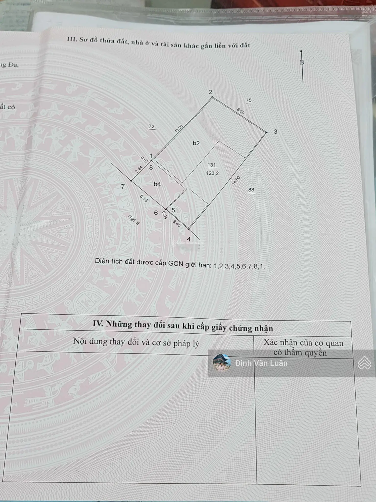 Lô góc! Huỳnh Thúc Kháng, 122m2, MT 8m, giá 30 tỷ (246 tr/m2), nhà 4T