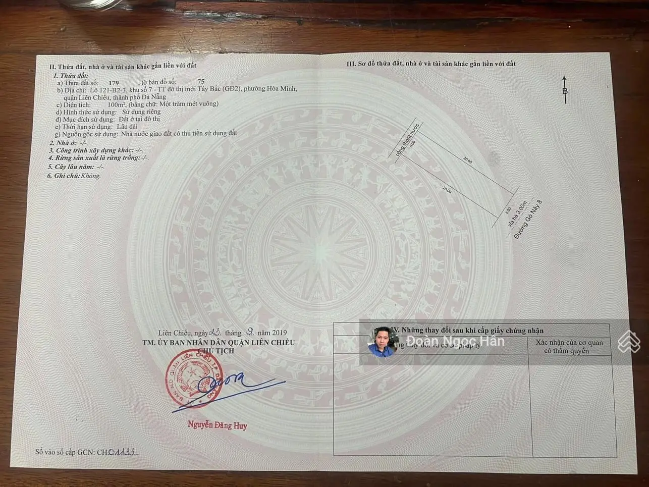 Bán đất Hoà Phú 11 (Gò Nảy 8), Liên Chiểu