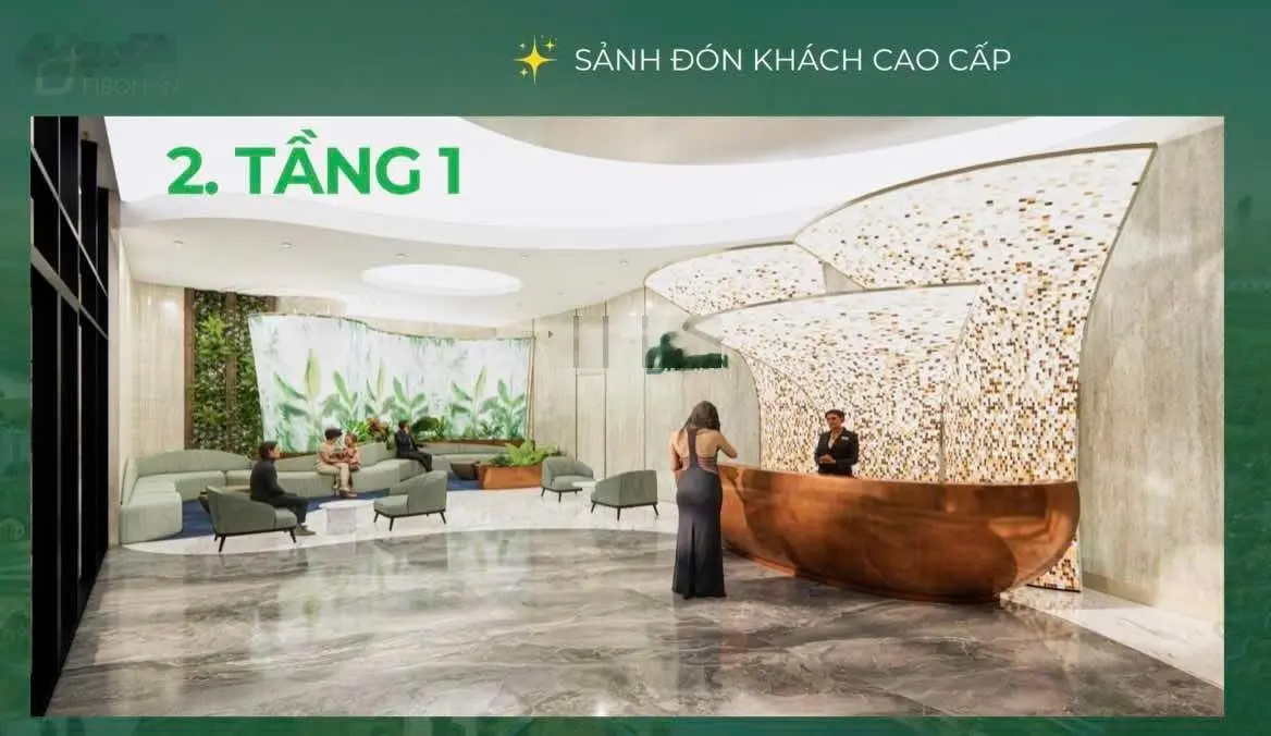 Duy nhất CH 96m2/3PN tại The Fibonan chỉ từ 1.2 tỷ HTLS 0% 18 tháng, TTS ck 6% QT 80tr Miễn phí DV