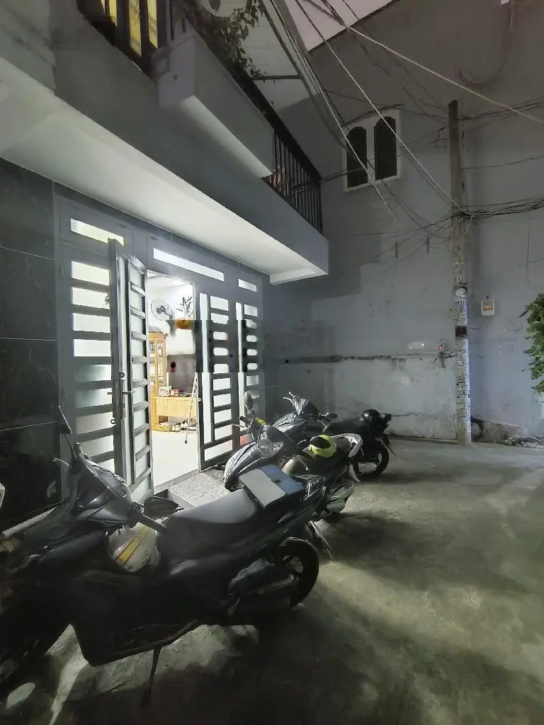 Gộp bank 600tr chỉ với 4,42tỷ/30m2 - 2tầng BTCT - 03 mặt hẻm rộng - Nơ Trang Long - F12 Bình Thạnh