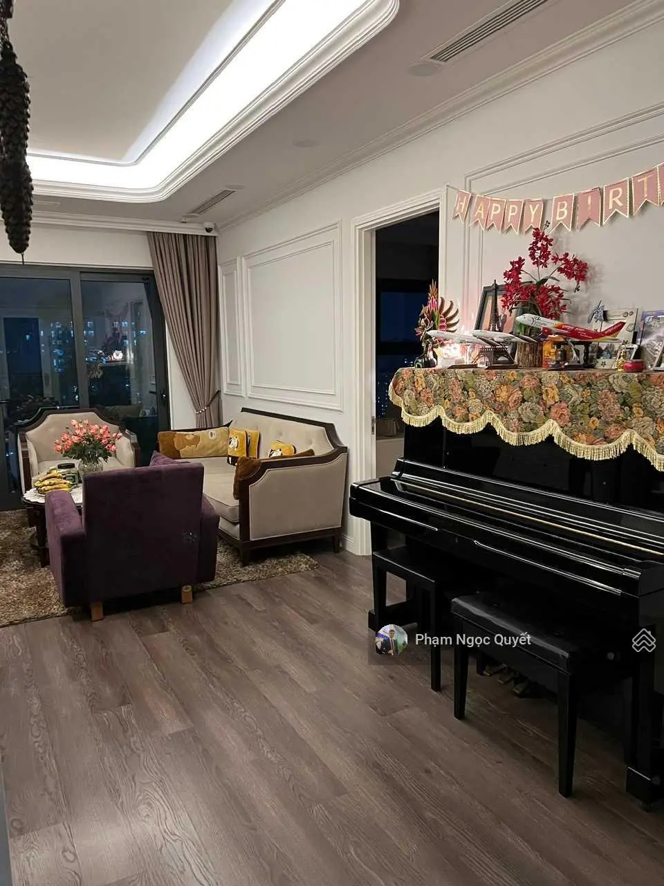 (Giá thật) chính chủ bán căn 141m2 tầng trung + full NT nhập khẩu xịn, 12,5 tỷ, CC Gold Tower