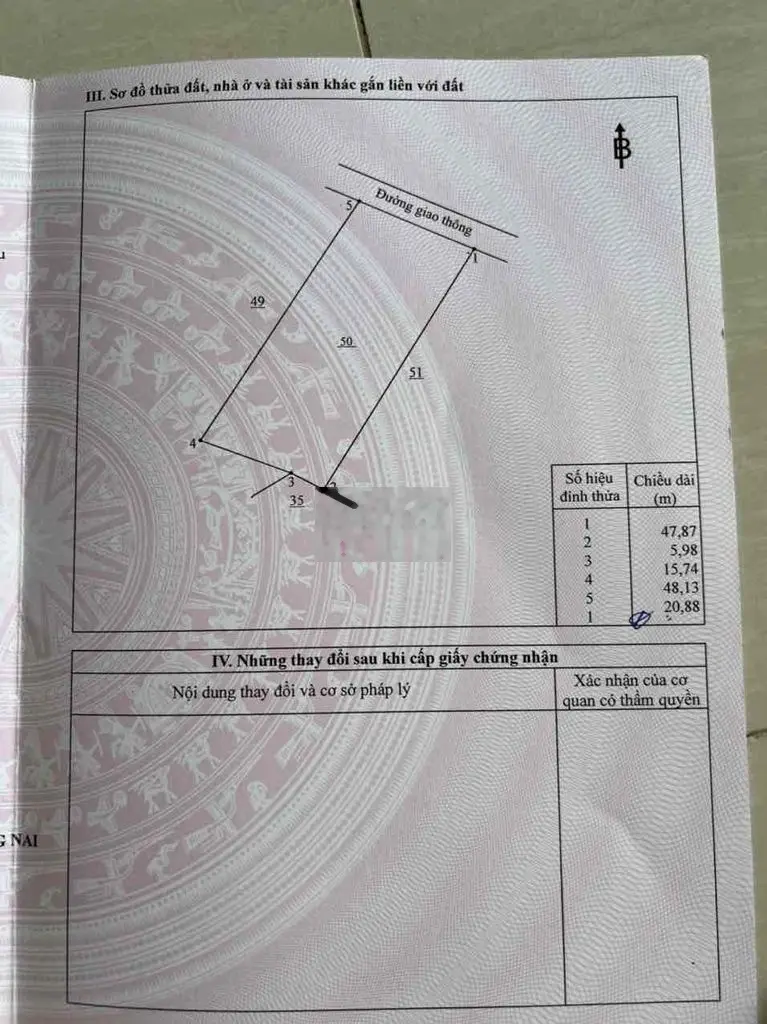 chính chủ cần bán vườn soài 1000m2 Suối Nho Định Quán Đồng Nai.