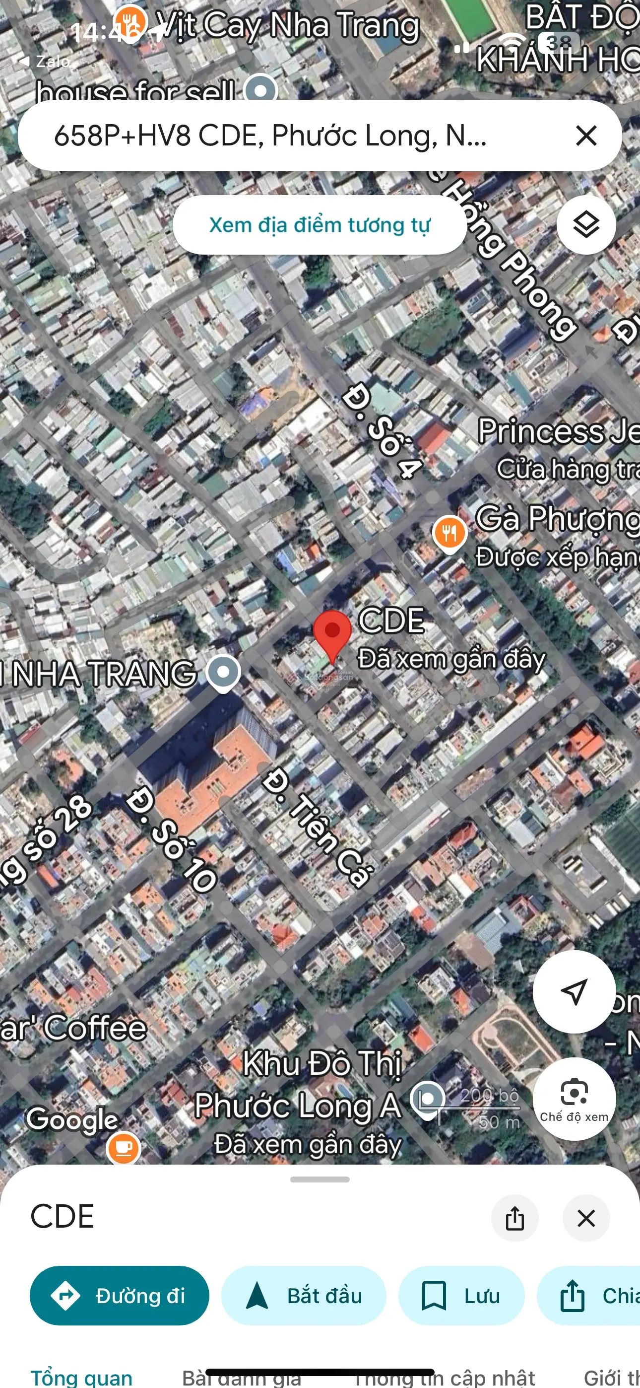 Bán nhà cũ khu tái định cư VCN Phước Long sổ hồng riêng