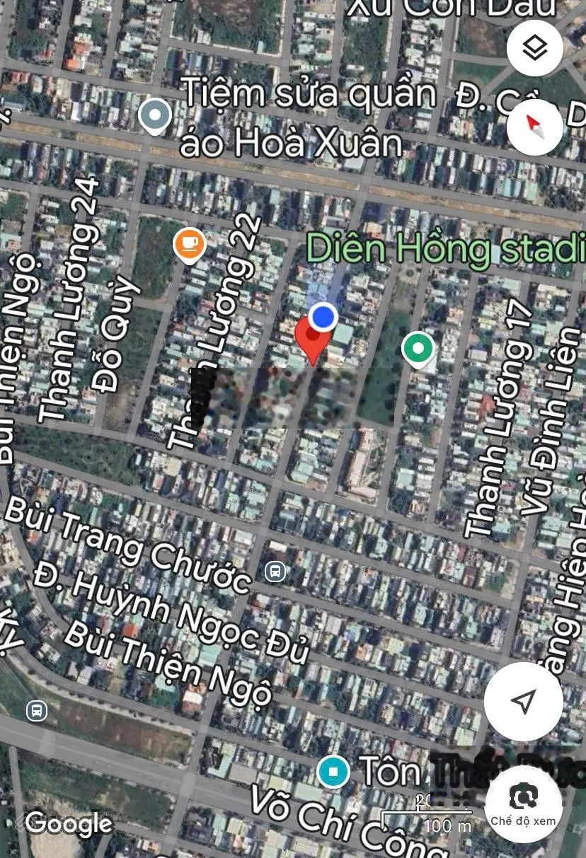 Bán đất đường 10m5 Lê Quảng Chí (Đông Nam, 100 m2) - Hoà Xuân, Cẩm Lệ