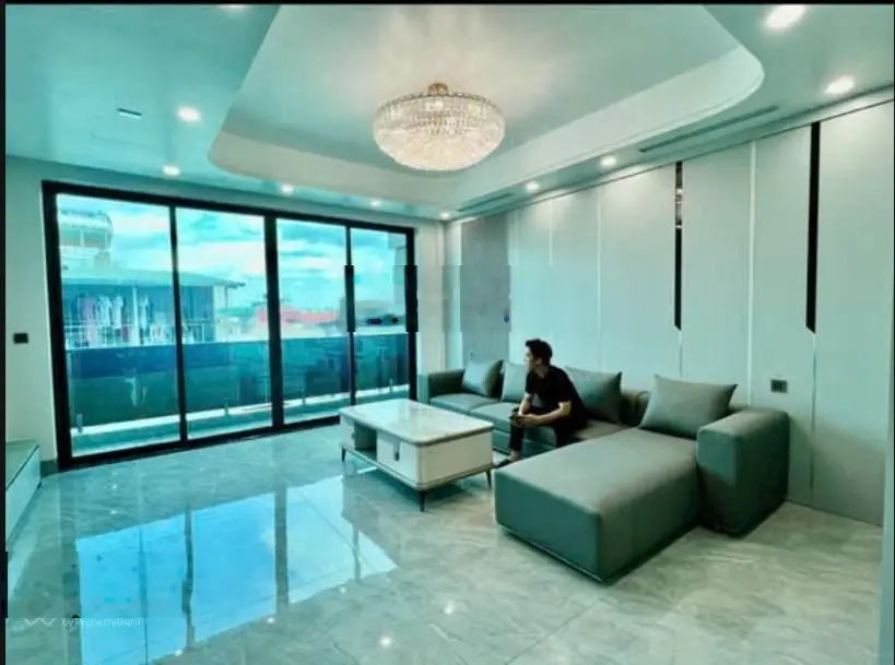 Bán nhà Ngọc Thuỵ, ô tô tránh, kinh doanh, thang máy, DT 75m2 x 5 tầng, MT 5m. Giá chỉ 18,5 tỷ