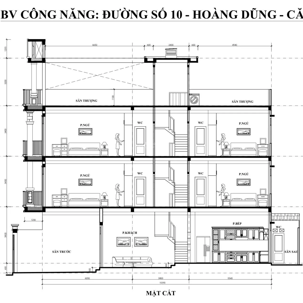 Nhà gần Quốc Lộ 13, xây mới 100%, thiết kế có sân để xe, an ninh yên tĩnh, DT 4x21m, 4PN, 5WC, SHR