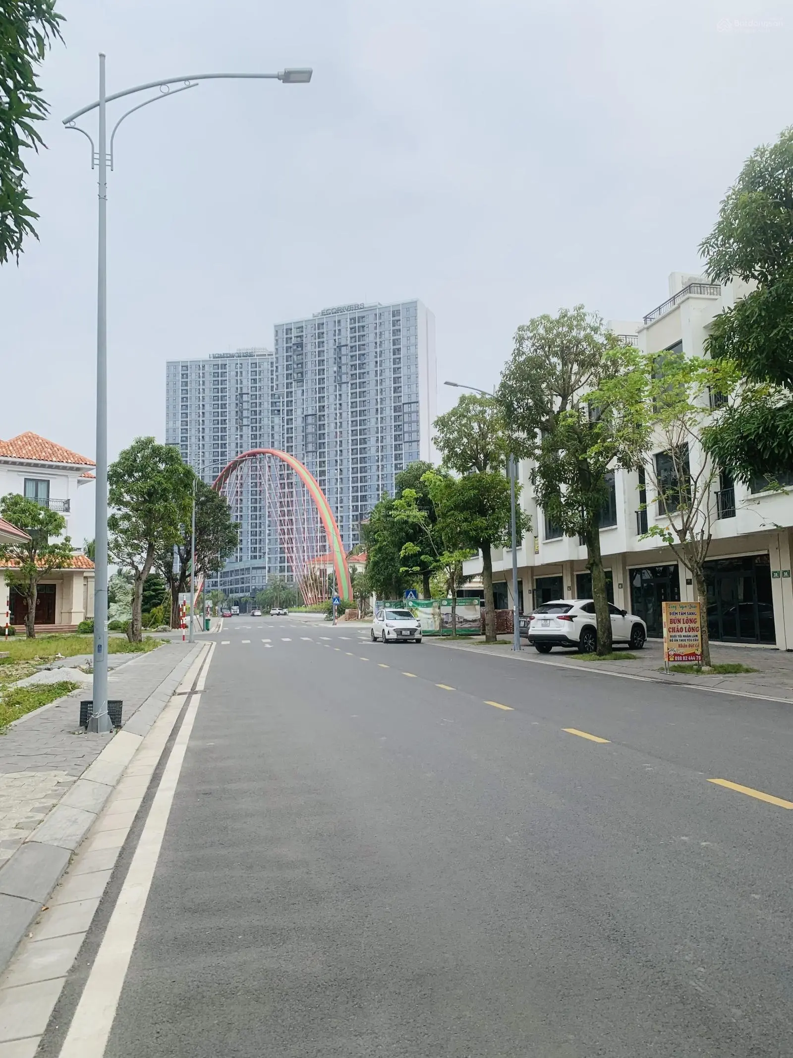 Hàng hiếm bán nhà phố Triệu Việt Vương Ecopark Hải Dương ngay gần cầu Ánh Dương DT 100m2 hướng Bắc