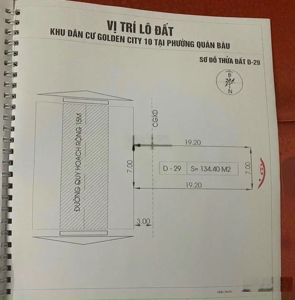 Bán đất đường 17m lối 2 đường Nguyễn Cảnh Hoan quy hoạch đẹp thông thoáng kinh doanh tốt