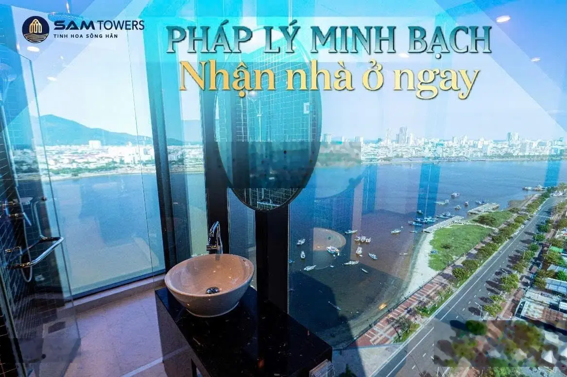 Quỹ căn SAM Towers Đà Nẵng giá gốc CĐT, hỗ trợ vay 65%, nhận nhà cho thuê ngay