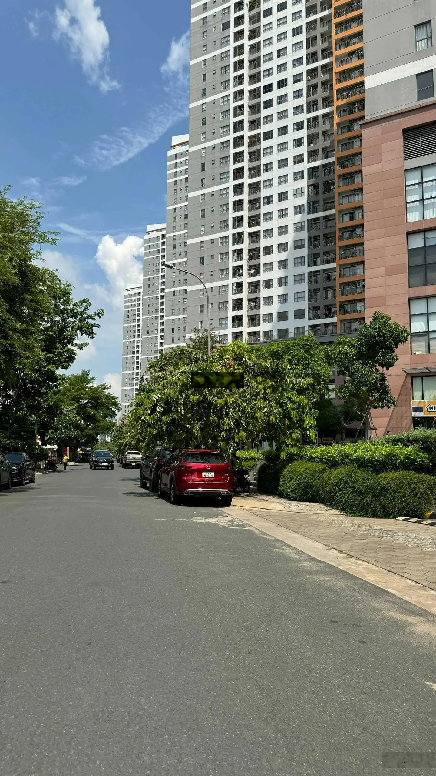 Bán đất mặt tiền đường đối diện chung cư The Sun Avenue Mai Chí Thọ 6x20m sổ hồng giá 24 tỷ