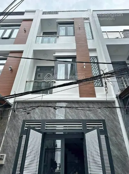 Nhà 2 lầu 4 phòng ngủ đường 6m thông thoáng - Hình chính xác 100%