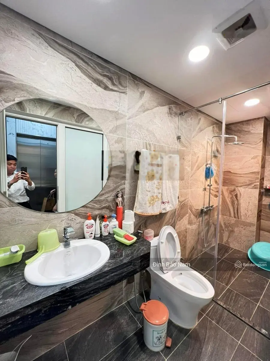 Tây sơn - 48m 6t thang máy - ngõ ô tô tránh - sát phố - thông sàn - sổ vuông đẹp trung tâm