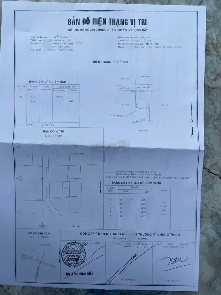 Vợ Chồng về Quê Bán Lô đất TL8, Hoà Phú, CC, 225m2, SHR, 870TR