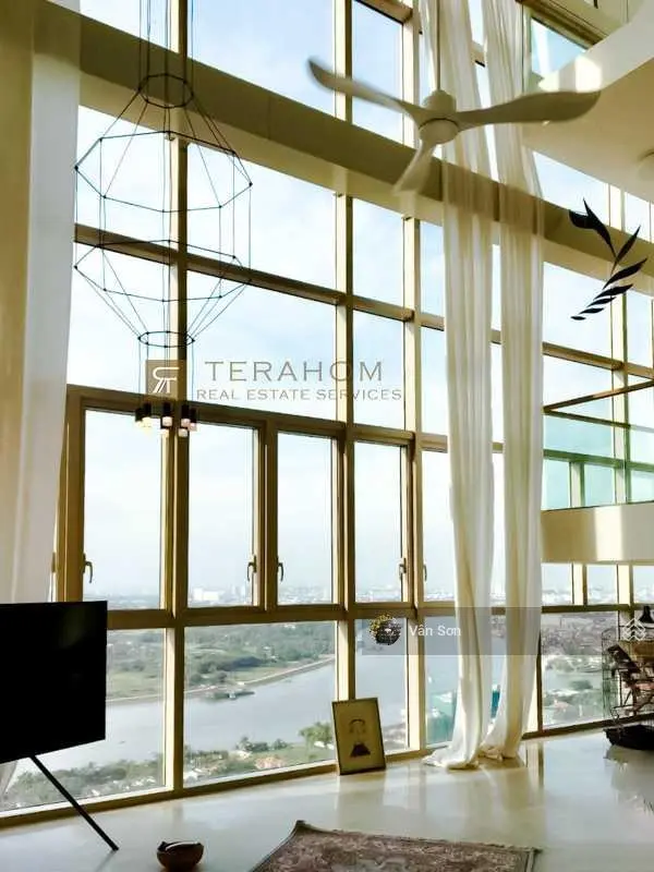 Penthouse view sông vĩnh viễn duy nhất chào bán tại Vista - ngắm trọn sông SG giá chỉ 38 tỷ