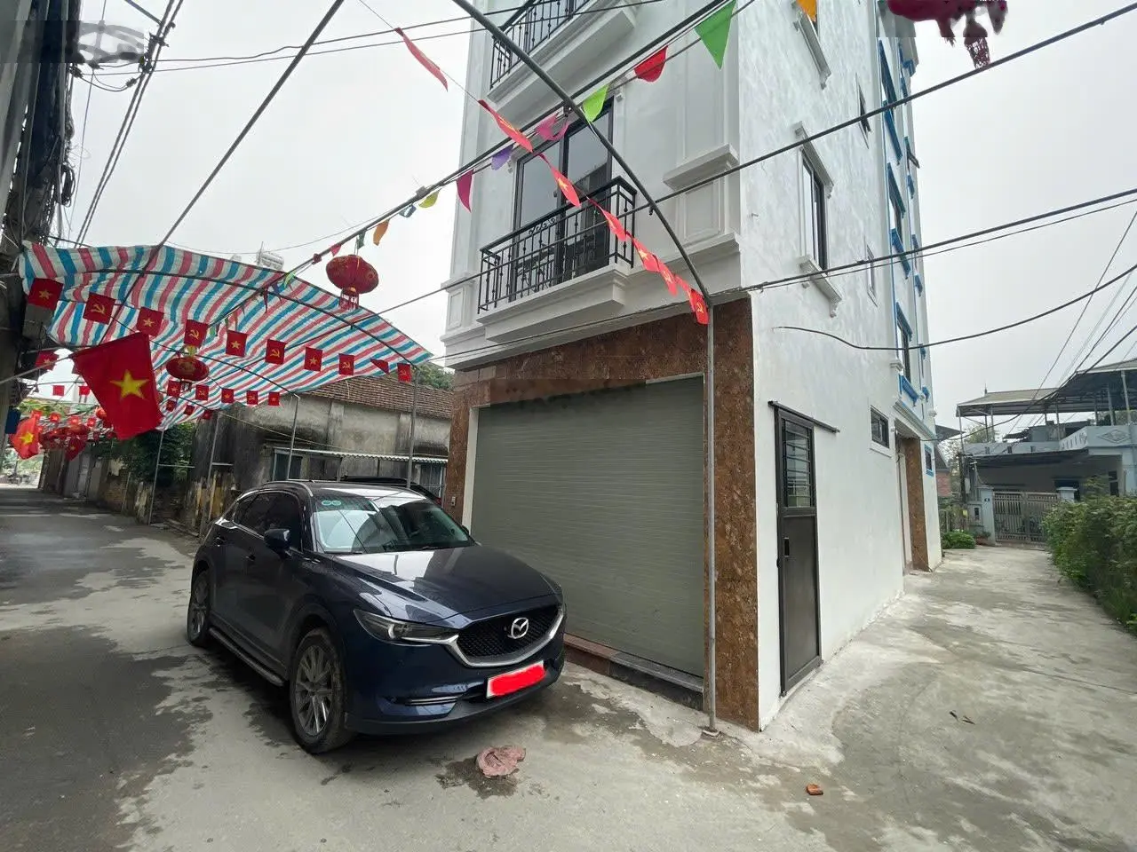 Bán nhà phố Tân Lập, Đan Phượng. Cạnh trục đại lộ Tây Thăng Long. Lô góc kinh doanh ôtô vào nhà