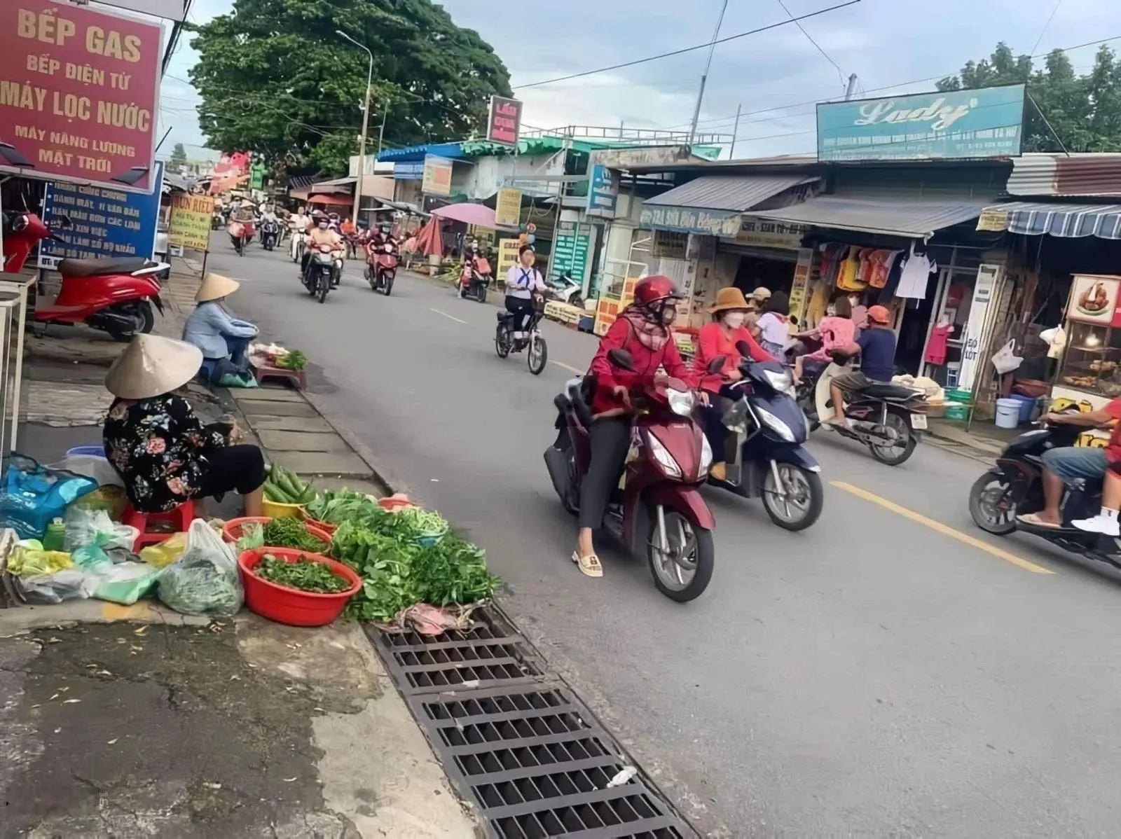 Bán lô đất 230,1 m2 thổ cư view sông mặt tiền nhựa 12m. Thạnh Hội 04 Tân Uyên Bình Dương