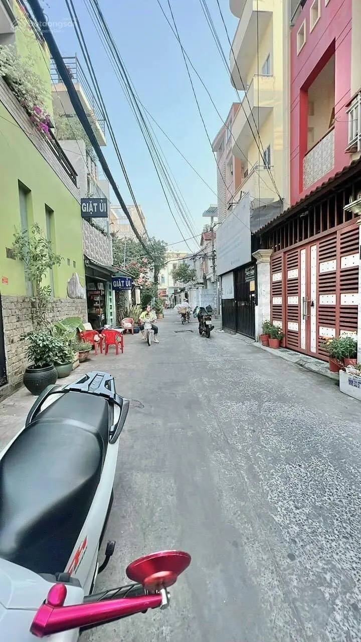 Bán nhà Hẻm thông xe hơi 6m Đ.Vườn Lài 4x19,5m , đúc 3 tấm BTCT