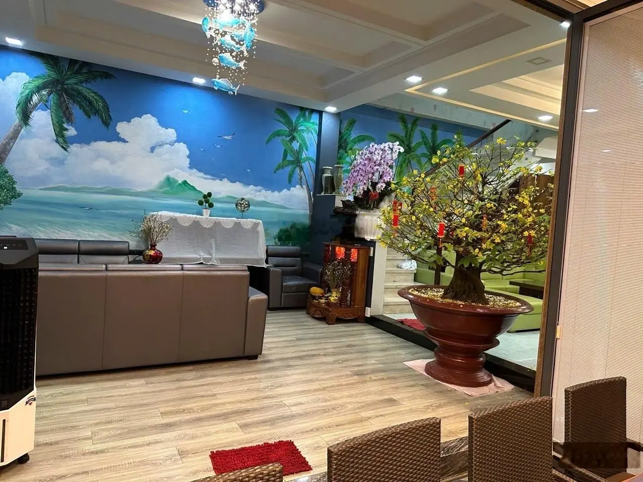 Biệt thự đẳng cấp thượng lưu, khu bên sông Hiệp Bình Chánh, 114m2 x 5 tầng, có gara ô tô. 16.5 tỷ.