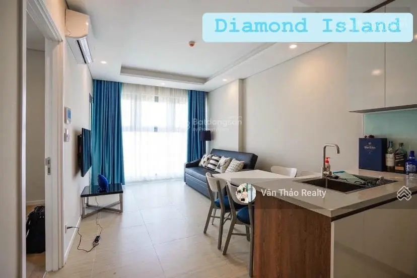 Bán căn 1PN view sông - Đảo Kim Cương - Diamond Island (Giá tốt, dễ dàng sở hữu)