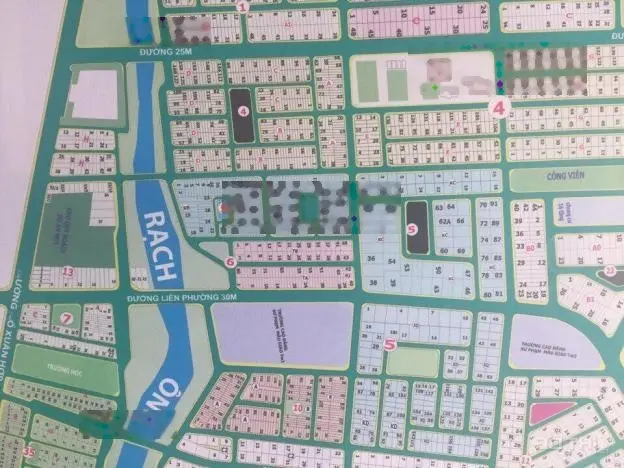 Bán đất mặt tiền đường D3, KDC Nam Long, Phước Long B, TP Thủ Đức, dt 7x20m