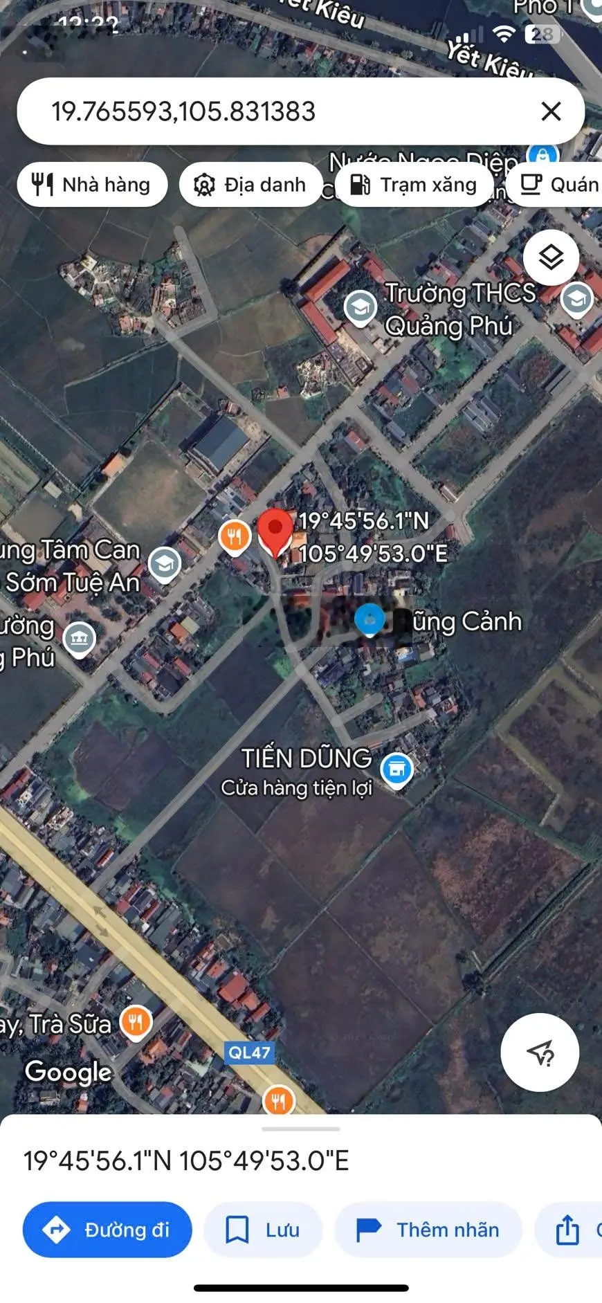 Chính chủ cần bán gấp lô đất vị trí đẹp tiềm năng ngay Xã Quảng Phú, Quảng Xương, Thanh Hóa