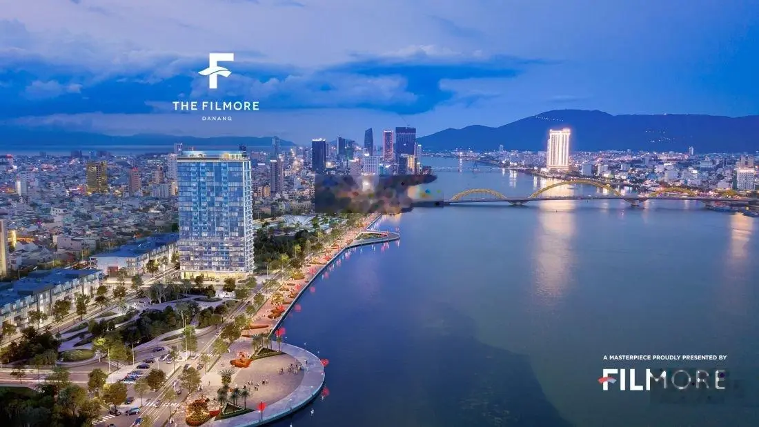 Sập hầm Filmore với căn hộ cao cấp chuẩn 5 sao, view trực diện sông Hàn, 1PN, giá hấp dẫn, sổ sẵn