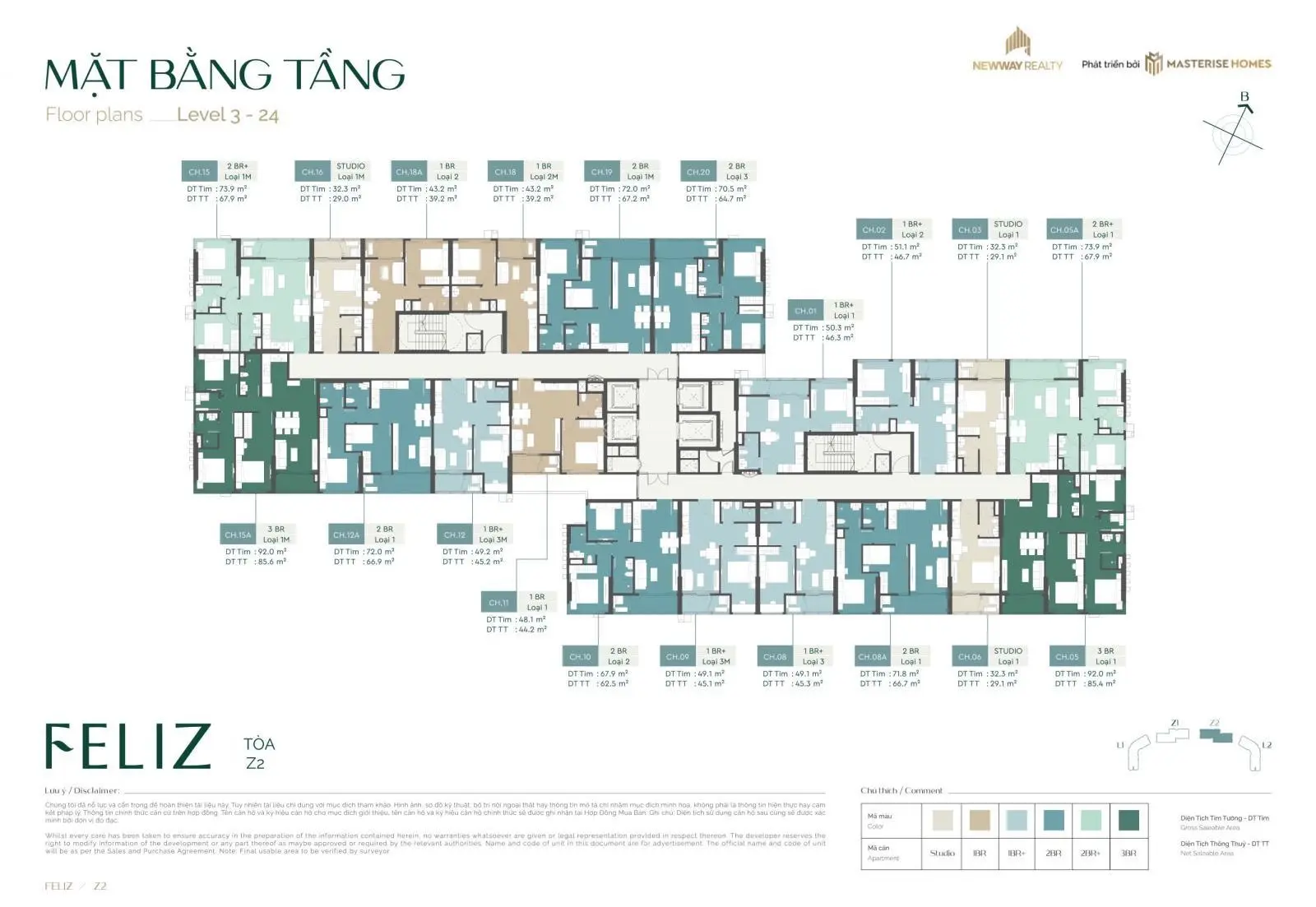 Quỹ ngoại giao toà Z2, L2 giá ngon CK 20,3% DA Lumiere Springbay, trực tiếp CĐT Masterise Homes