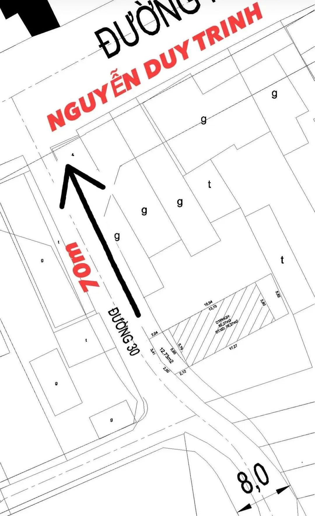 Bán Nhà C4 đường 30 Bình Trưng Đông Q2, 105m², Hẻm Xe Tải, xây 7 tầng, giá 8.8 tỷ, gần Global City