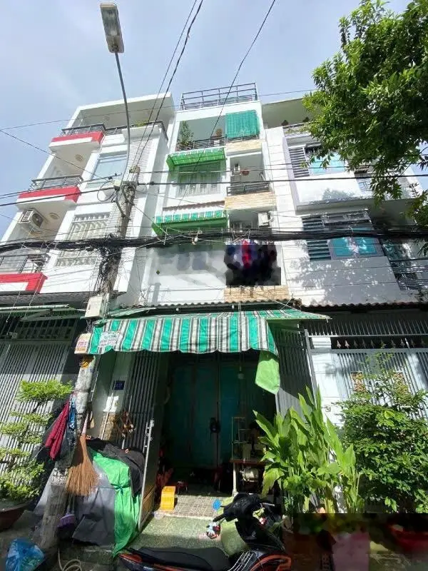 Bán Gấp Nhà Đ.Đỗ Thừa Luông - Tân Hương 4x12,5m . Đúc BTCT 5 Tấm . hẻm 8m thông
