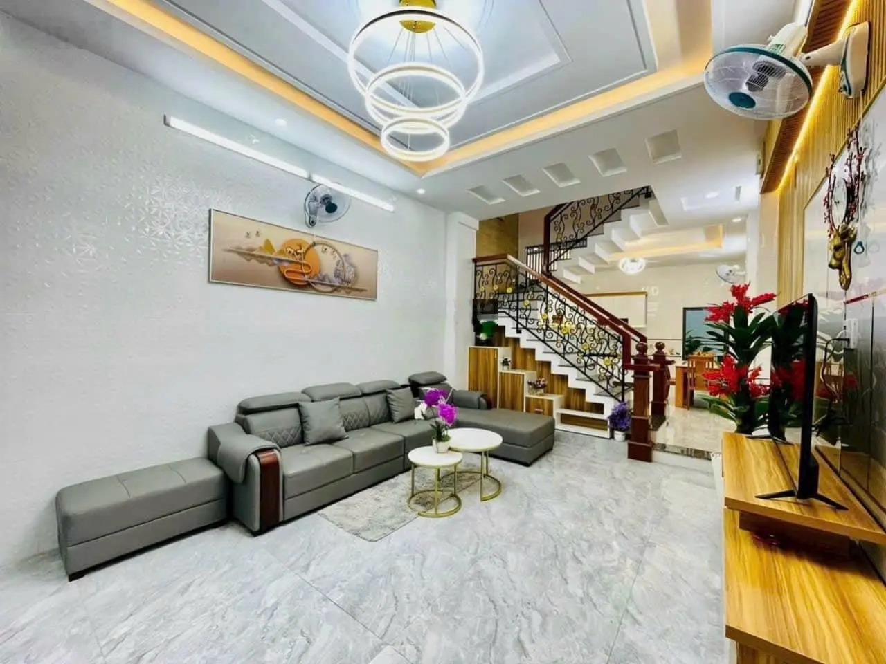 Bán nhà 4 lầu, giá 6,38 tỷ, diện tích 55 m2, tại Quang Trung, phường 12, Gò Vấp