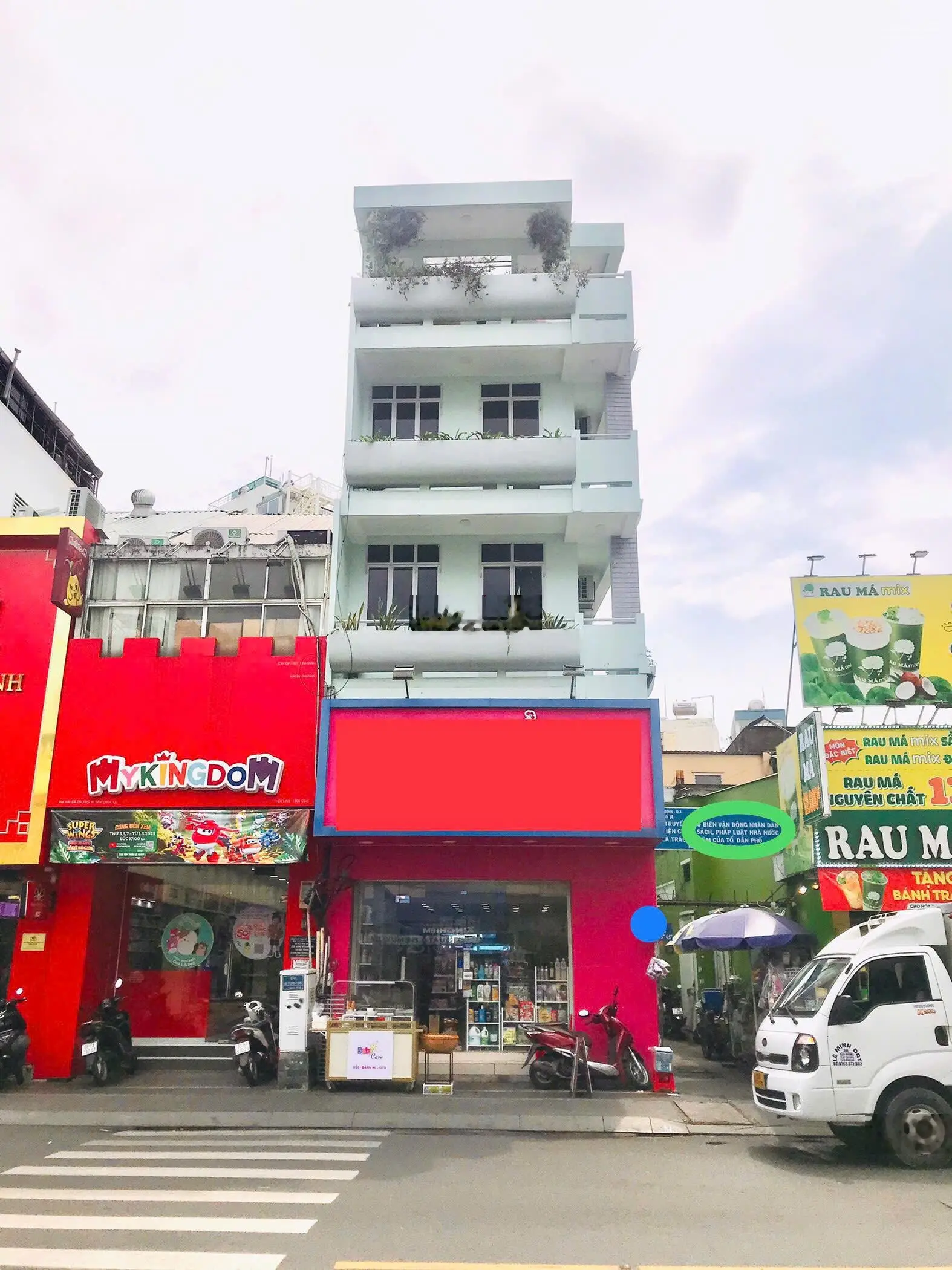 Nhà 2mt hai bà trưng, p.tân định quận 1 - 5x18m - 4 tầng - hđt 120triệu - giá tốt 37 tỷ