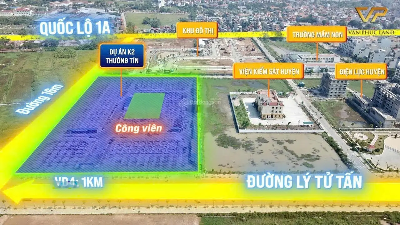 Bán căn góc 165m2 siêu đẹp tại khu đô thị Himlam Boulevard Thường Tín