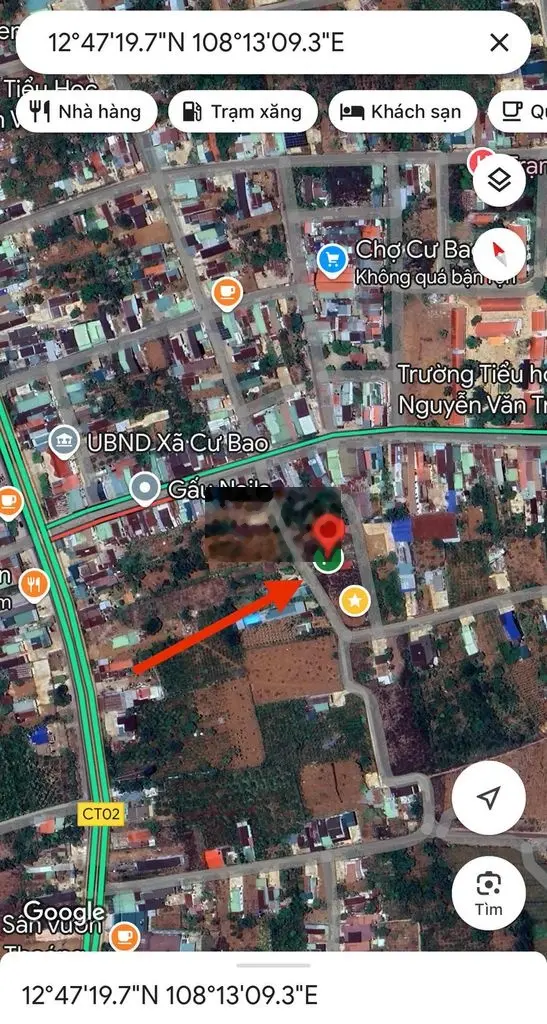 Đất trung thị xã Cư Bao 207m2 giá tốt