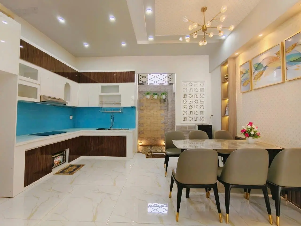Bán nhà đường số 8 KDC Xuyên Á, 1T, 2L nhà mới đẹp | 5x16m | Sổ hồng riêng