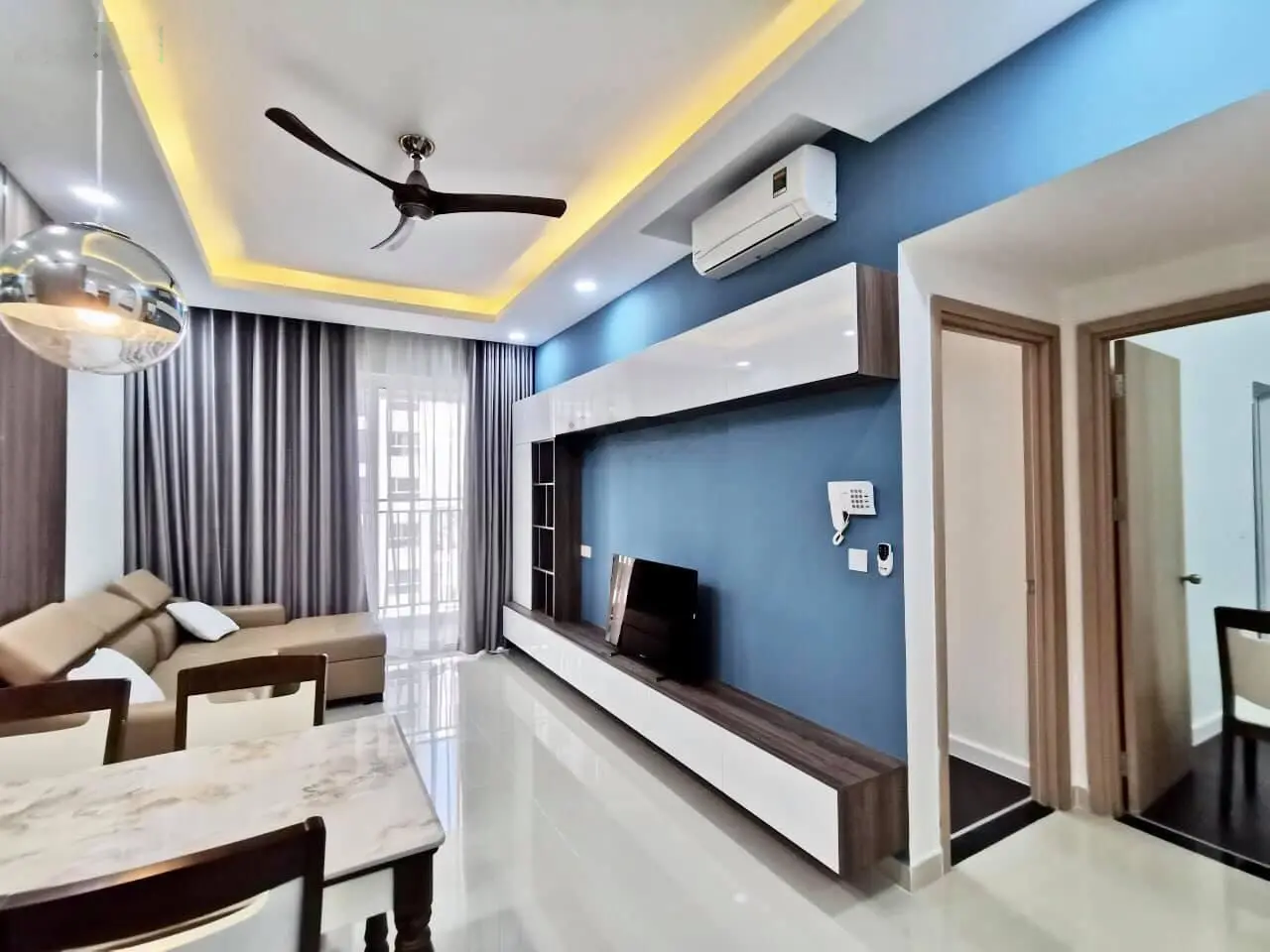 Bán gấp căn hộ Golden Mansion, Novaland, Phú Nhuận, 70m2, 2 phòng ngủ, 4.350 tỷ, đầy đủ nội thất