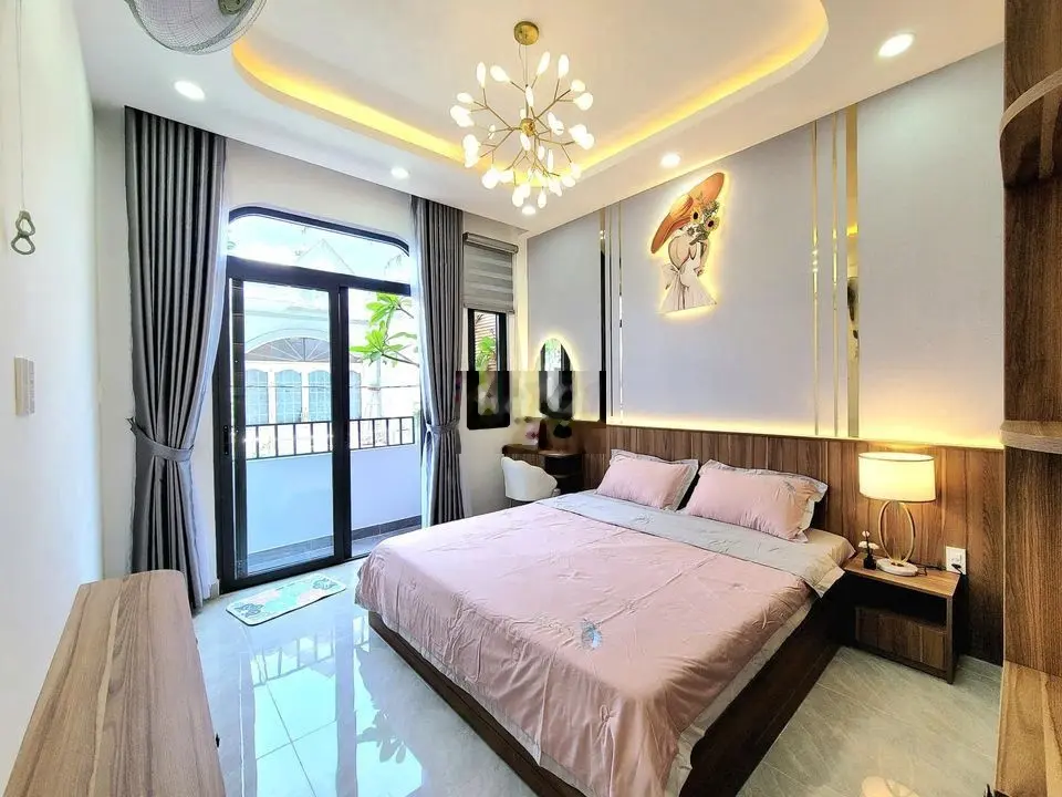 Thiết kế nhà y hình 2L2PN HT 23 q12 shr khu dân cư an ninh giá 1T680